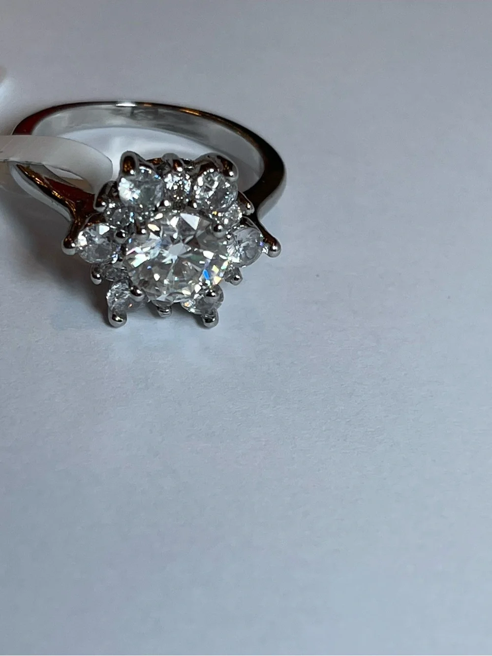 Moissanite 1.5 carats size 7 gorgeous ring originally $799